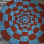 tapis tricotés techno