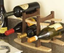 idea reka bentuk berdiri botol wain