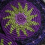 conception de photo de tapis tricotés