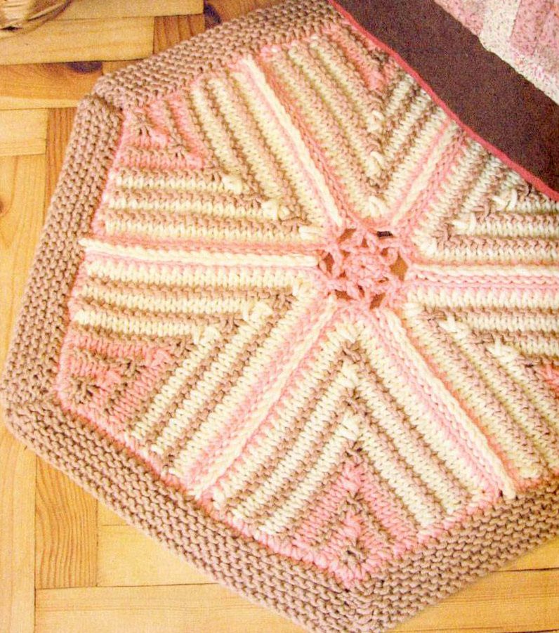 tapis à tricoter à l'intérieur
